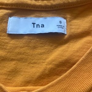 TNA S Yellow Tee